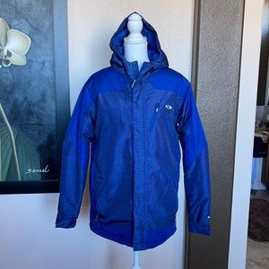 NWOT Boys Blue and black lined jacket
